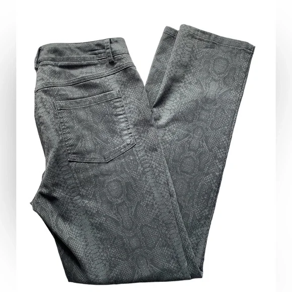 Elliott Lauren Pants. Snakeskin print. Size 6. - Picture 3 of 8